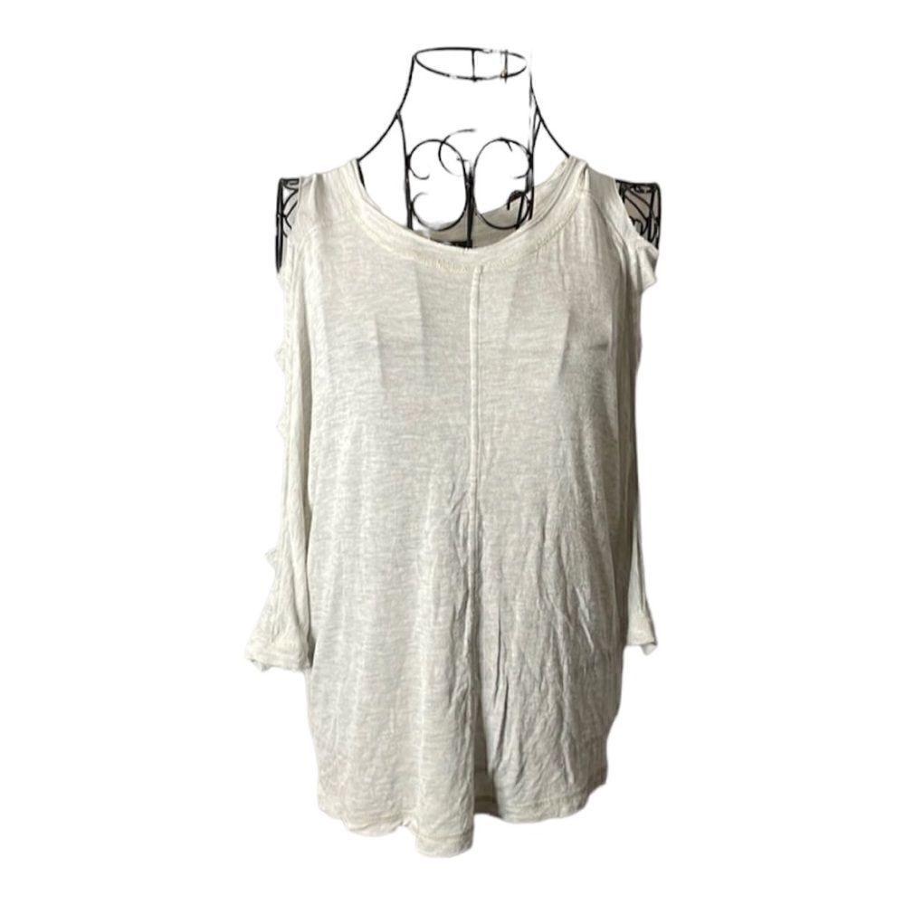 Naked zebra cut out sleeve top size S